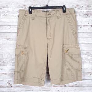 Wearfirst Mens Cargo Shorts 36 Waist Beige 255